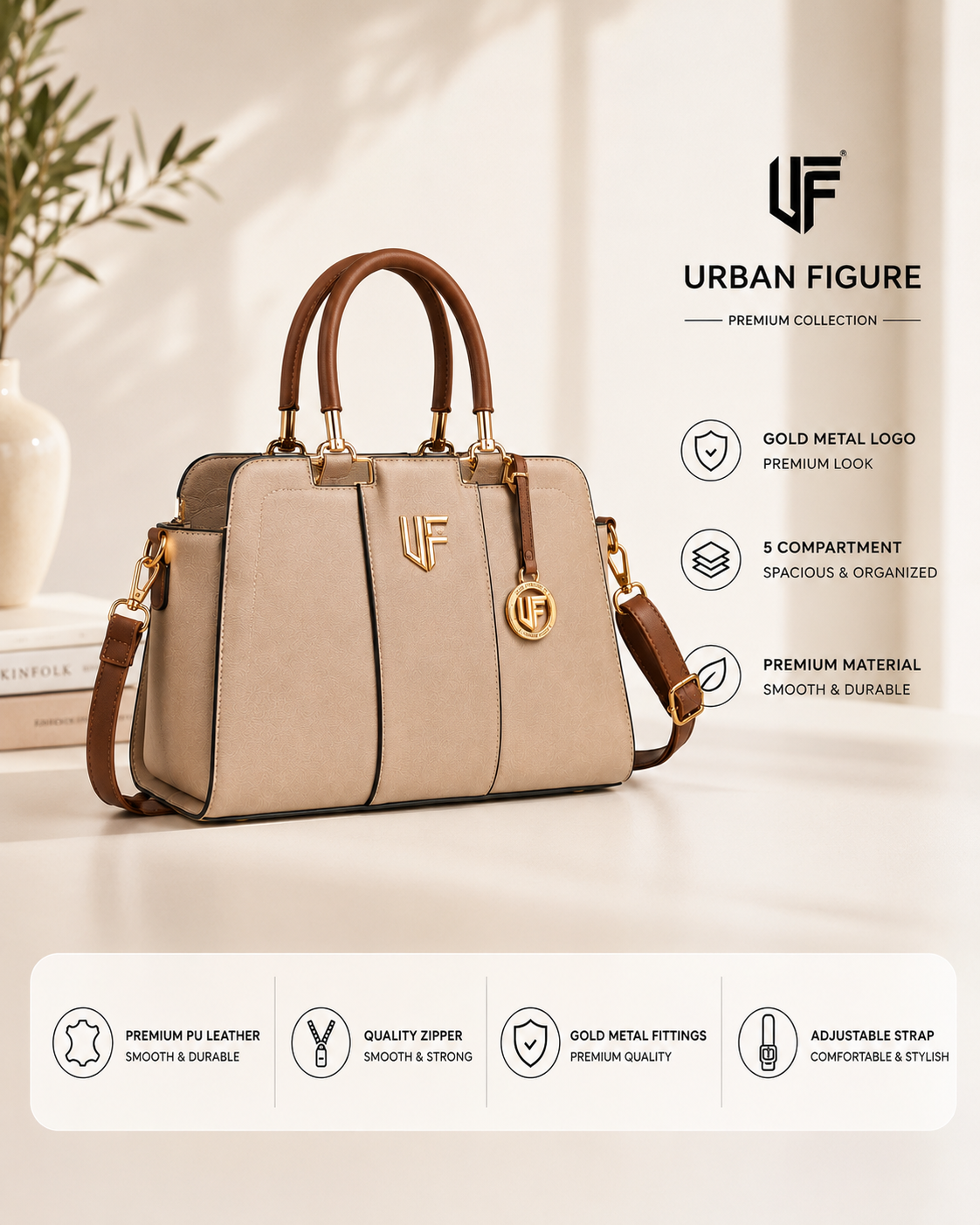 Nova 5 Section Hand Bag