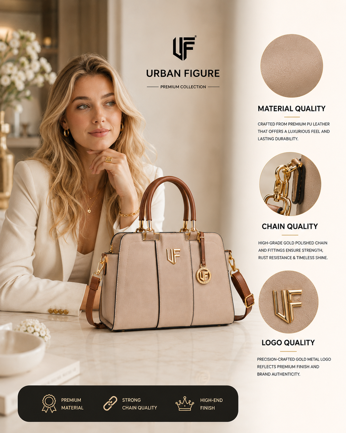 Nova 5 Section Hand Bag
