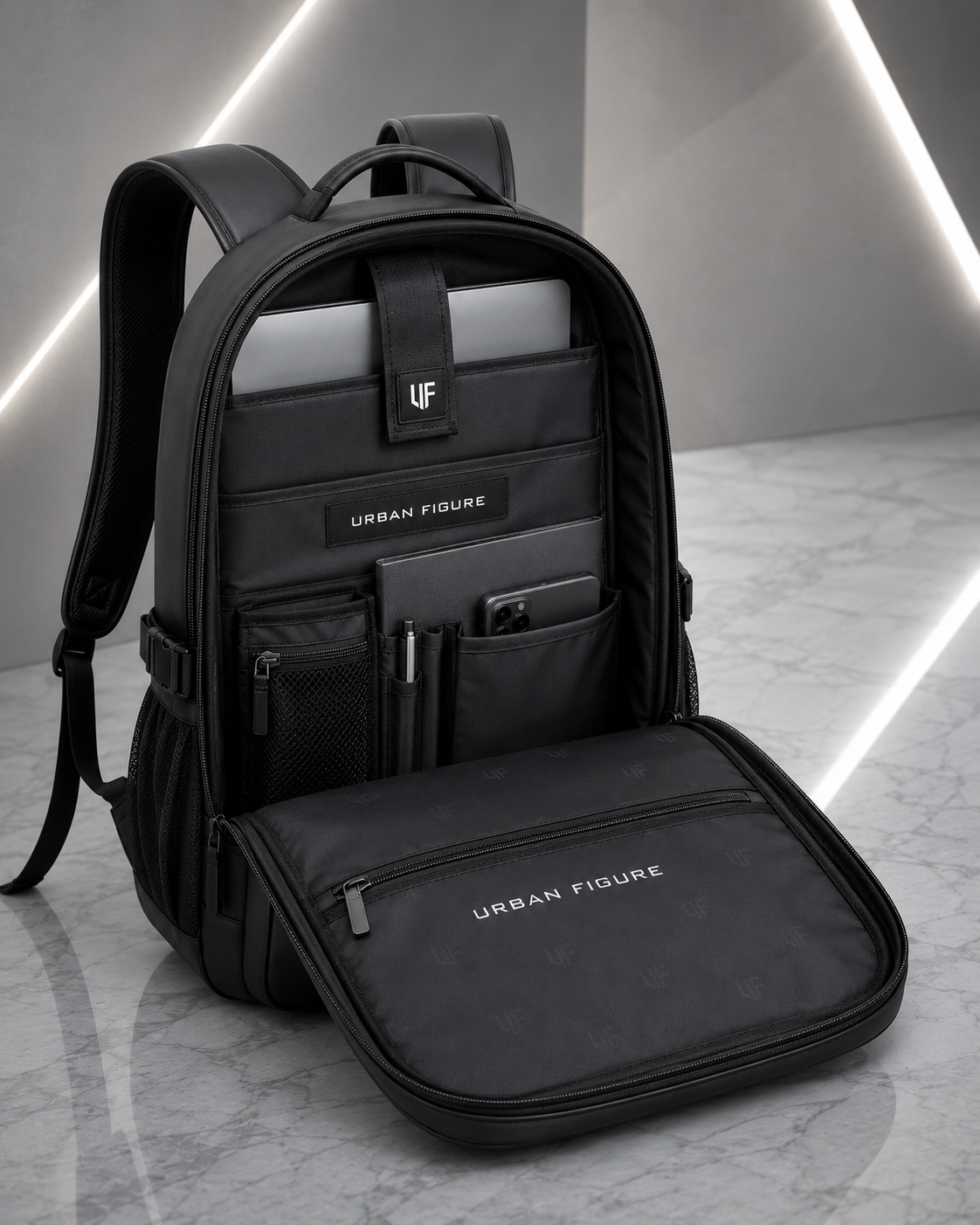 The URBAN FIGURE Black  Backpack