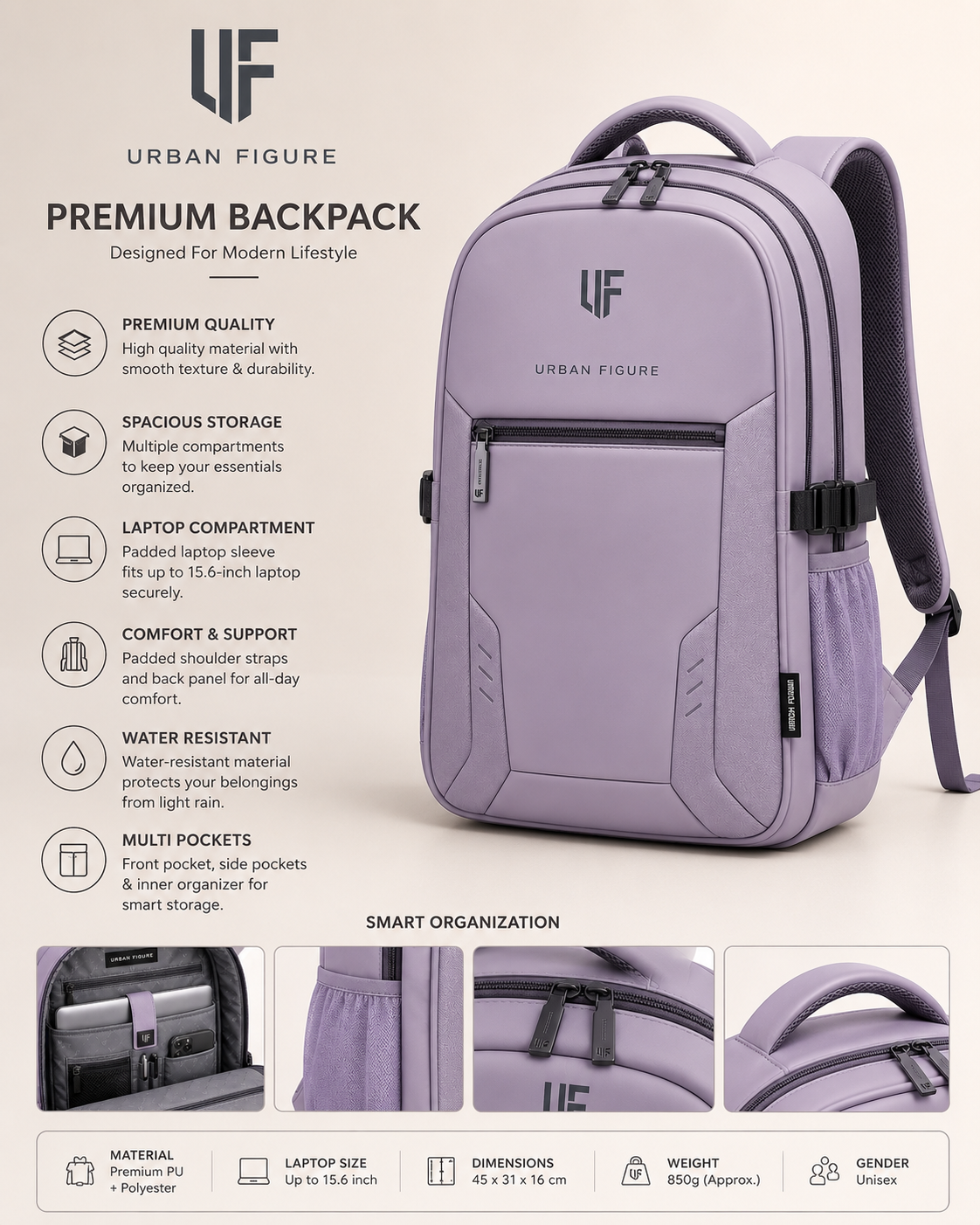 Lavender Mist Backpack