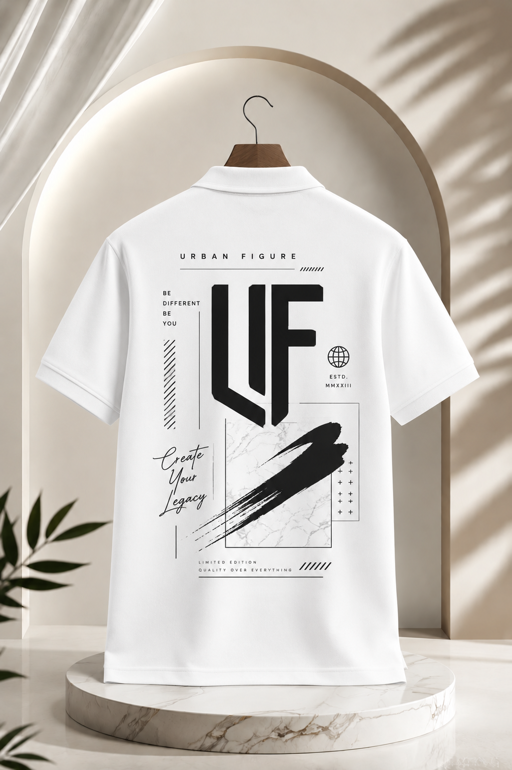 URBAN FIGURE Premium Polo T-Shirt